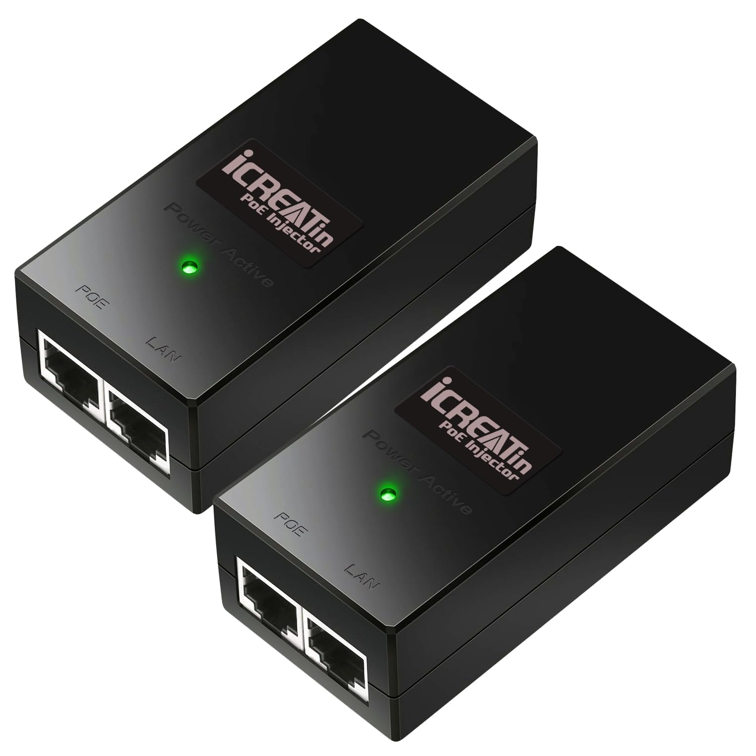 Amazon.com: Gigabit POE Injector Adapter, IEEE 802.3af Compliant